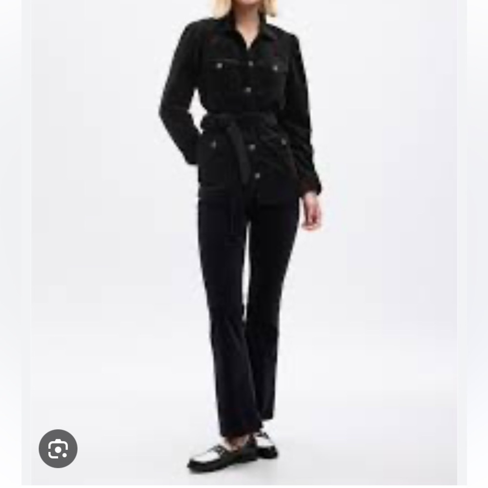 Velvet  Utility Jacket | Gap, size SM , black